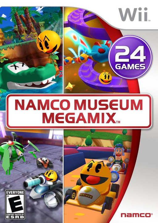 Namco Museum Megamix box art for Wii